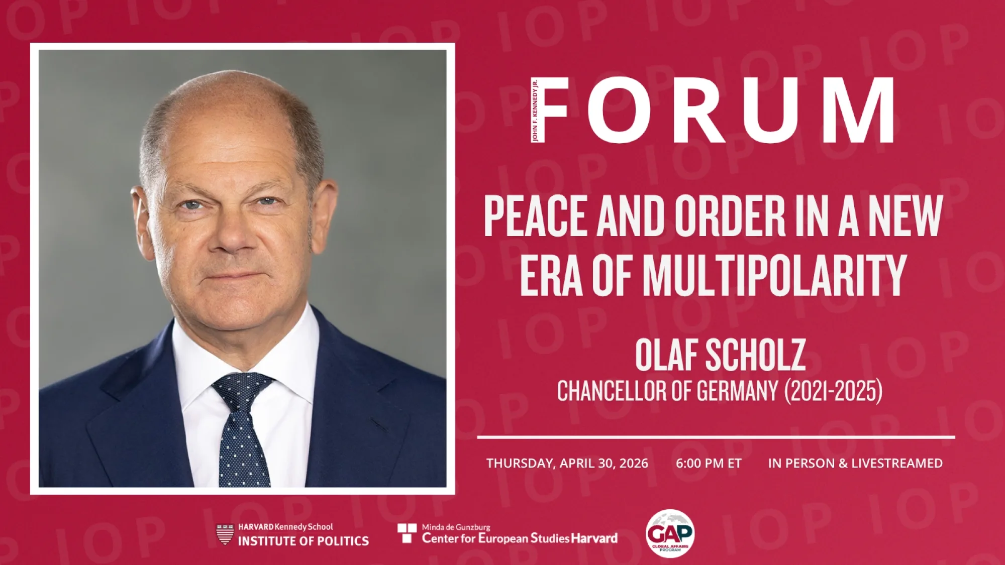 Poster of Olaf Scholz