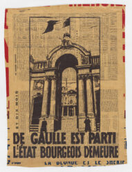 De Gaulle est parti. L’état bourgeois demeure