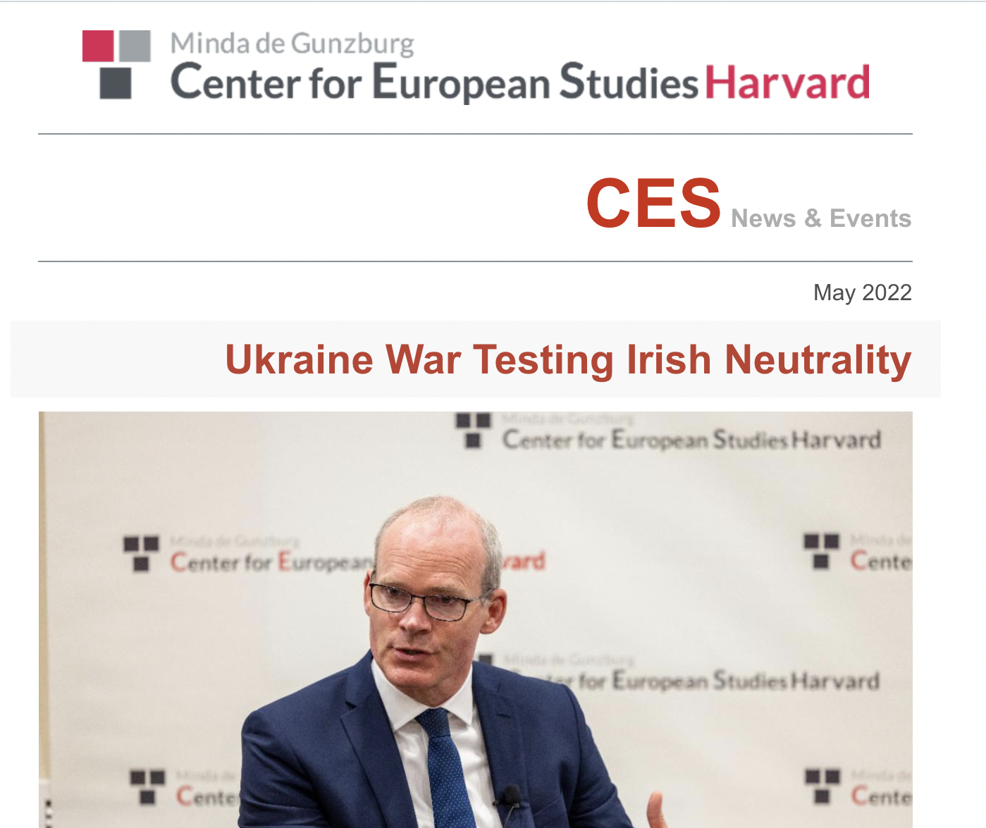 CES News & Events – May 9, 2022