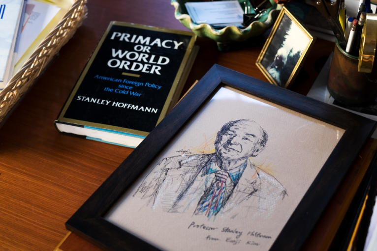 Office of Stanley Hoffmann at the Minda de Gunzburg Center for European Studies at Harvard