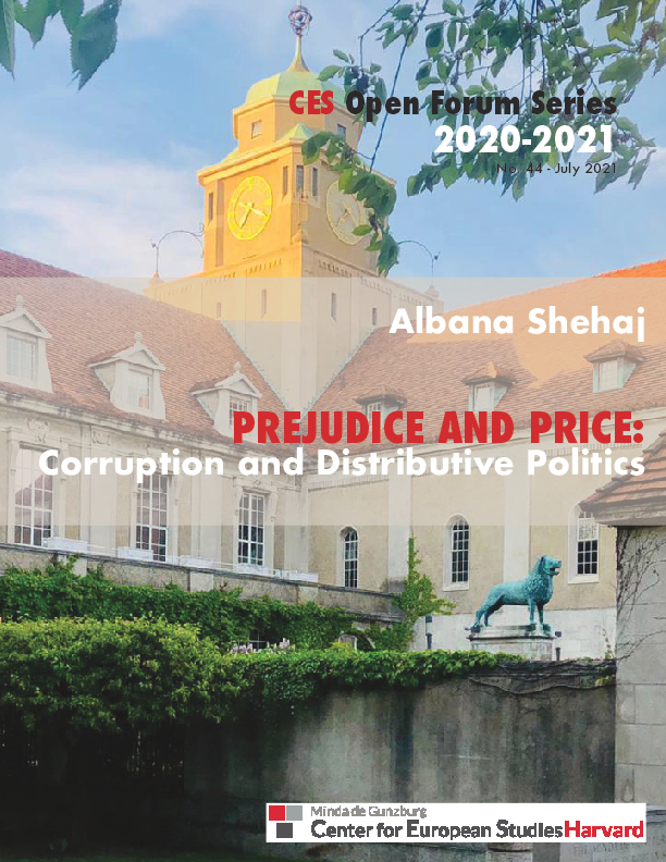 Prejudice and Price: Corruption and Distributive Politics